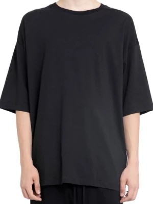 Zdjęcie produktu Czarna T-shirt Oversize z Bawełny Thom Krom