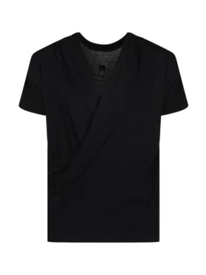 Zdjęcie produktu Czarna T-shirt z Marszczeniem Givenchy
