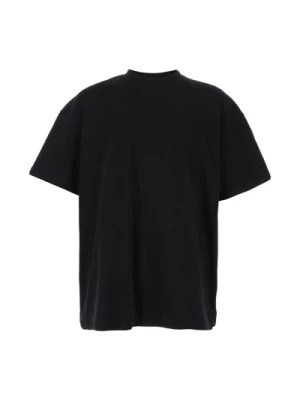 Zdjęcie produktu Czarna T-shirt z podwójną warstwą Jil Sander