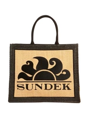 Zdjęcie produktu Czarna torba plażowa Sundek