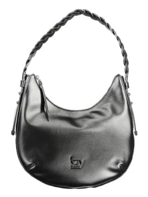 Zdjęcie produktu Czarna torebka z PVC z regulowanym uchwytem na ramię Byblos
