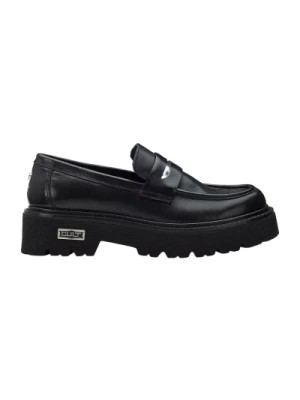 Zdjęcie produktu Czarne Damskie Loafers Urban Style Cult