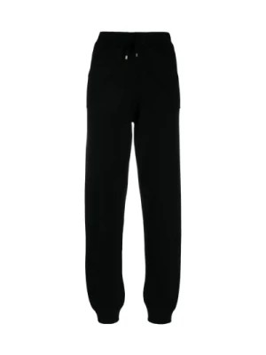 Zdjęcie produktu Czarne Dzianinowe Spodnie Casual Dla Kobiet Lorena Antoniazzi