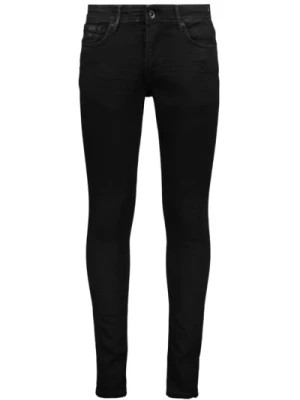 Zdjęcie produktu Czarne Dżinsy Skinny - Ponadczasowy Dodatek do Twojej Garderoby PureWhite