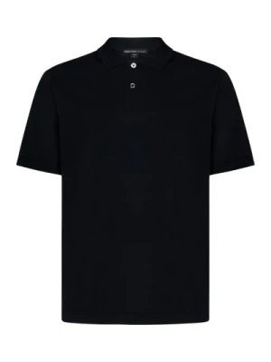 Zdjęcie produktu Czarne koszulki i pola dla mężczyzn AW James Perse
