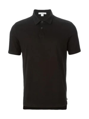 Zdjęcie produktu Czarne Koszulki Polo dla Mężczyzn James Perse