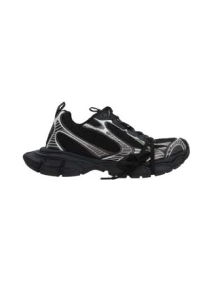 Zdjęcie produktu Czarne Mesh Low-Top Sneakers z odblaskowymi detalami Balenciaga