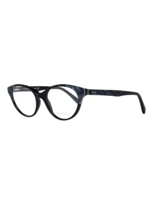 Zdjęcie produktu Czarne Okulary Optyczne Damskie Stylowe Emilio Pucci