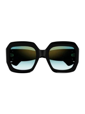 Zdjęcie produktu Czarne okulary przeciwsłoneczne dla kobiet Cartier