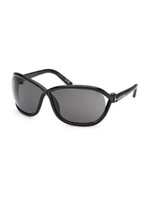 Zdjęcie produktu Czarne okulary przeciwsłoneczne dodatki Aw23 Tom Ford