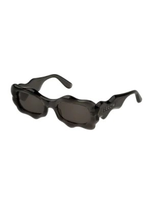 Zdjęcie produktu Czarne Okulary Przeciwsłoneczne Ss23 dla Kobiet, Stylowe i Wysokiej Jakości Barrow