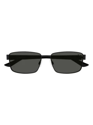Zdjęcie produktu Czarne okulary przeciwsłoneczne w kształcie kwadratu dla mężczyzn Puma