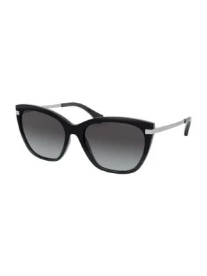 Zdjęcie produktu Czarne oprawki okularów Modny model Ralph Lauren
