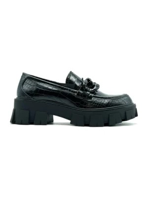 Zdjęcie produktu Czarne płaskie buty, kolekcja Replay AW 2023/2024 Replay