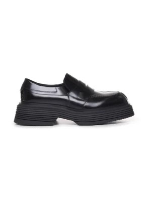 Zdjęcie produktu Czarne płaskie buty z 98% bawełny THE Antipode