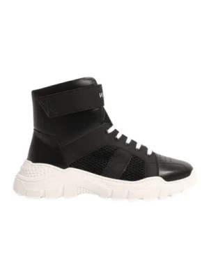 Zdjęcie produktu Czarne płaskie buty z elastycznymi wstawkami Balmain