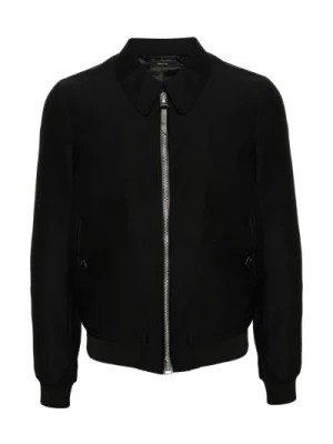 Zdjęcie produktu Czarne Płaszcze dla Mężczyzn Tom Ford