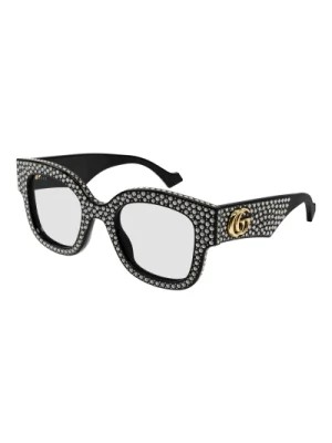 Zdjęcie produktu Czarne/Przezroczyste Okulary przeciwsłoneczne Gg1423S Gucci