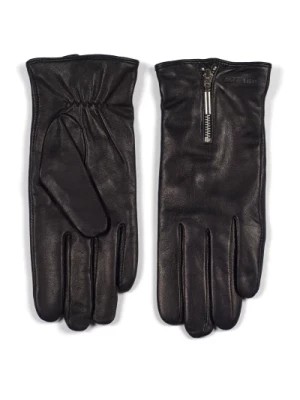 Zdjęcie produktu Czarne Skórzane Rękawiczki dla Kobiet Howard London