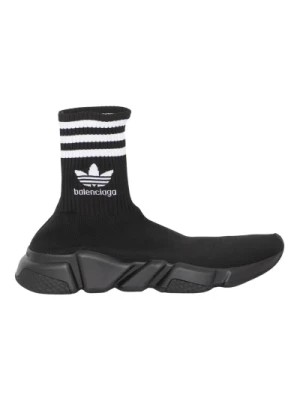 Zdjęcie produktu Czarne Sneakersy dla Mężczyzn - Ostateczny Komfort i Styl Balenciaga