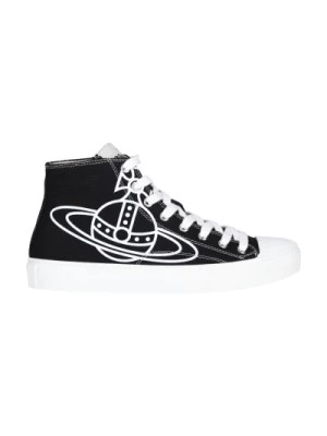 Zdjęcie produktu Czarne Sneakersy dla Mężczyzn Vivienne Westwood