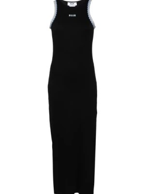 Zdjęcie produktu Czarne Sukienki dla Kobiet Msgm