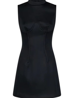 Zdjęcie produktu Czarne sukienki dla kobiet Msgm