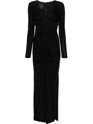 Zdjęcie produktu Czarne sukienki z obcasem 3,5 cm Pinko