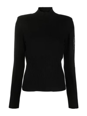 Zdjęcie produktu Czarne Swetry dla Kobiet Actitude