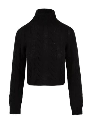 Zdjęcie produktu Czarne Swetry dla Kobiet Solotre