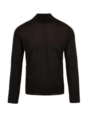 Zdjęcie produktu Czarne Swetry dla Mężczyzn Filippo De Laurentiis