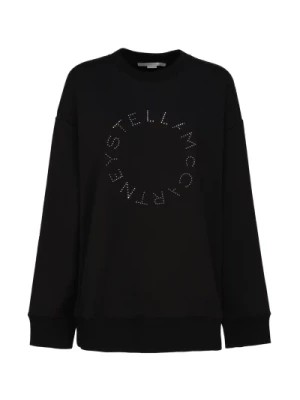 Zdjęcie produktu Czarne Swetry z 98% Bawełny Stella McCartney