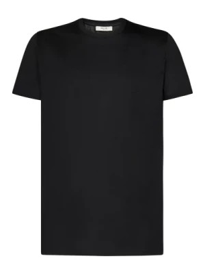 Zdjęcie produktu Czarne T-shirty i Pola z Haftem Logo Golden Craft