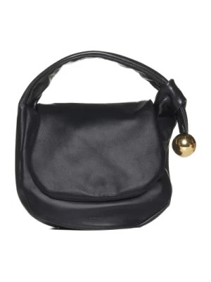 Zdjęcie produktu Czarne torby na stylowe ubrania Jil Sander
