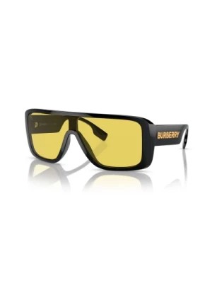Zdjęcie produktu Czarne/Żółte Okulary przeciwsłoneczne Burberry