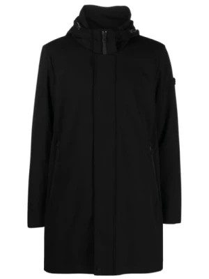 Zdjęcie produktu Czarny Albali KP 01 Lekki płaszcz przeciwdeszczowy Peuterey