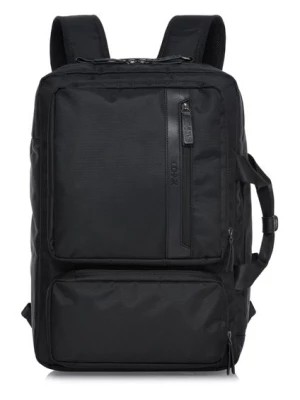 Zdjęcie produktu Czarny męski plecak i torba podróżna 2w1 OCHNIK