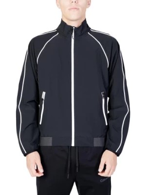 Zdjęcie produktu Czarny Sweter Sportowy dla Mężczyzn Calvin Klein