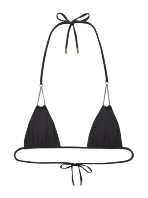 Zdjęcie produktu Czarny Top Bikini z Nylonu Saint Laurent