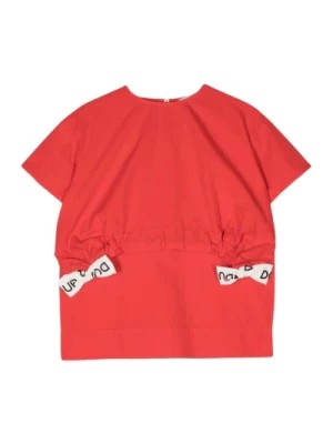 Zdjęcie produktu Czerwona Bluzka Dziecięca z Kokardką Dondup