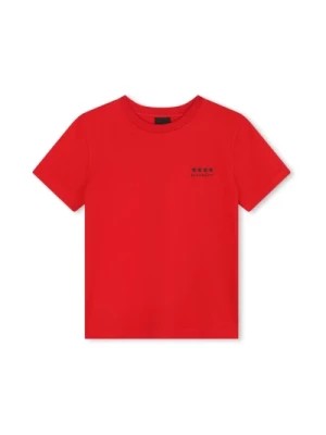 Zdjęcie produktu Czerwona Koszulka z Logo na Szyi Givenchy
