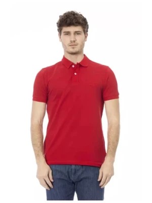 Zdjęcie produktu Czerwona Polo Shirt z Haftem dla Mężczyzn Baldinini
