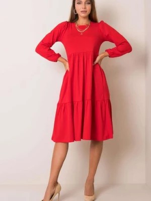 Zdjęcie produktu Czerwona sukienka Yonne RUE PARIS