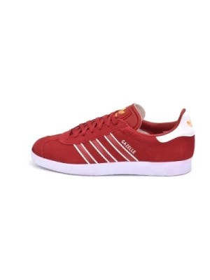 Zdjęcie produktu Czerwone Białe Sneakersy 1991 Gazelle Adidas
