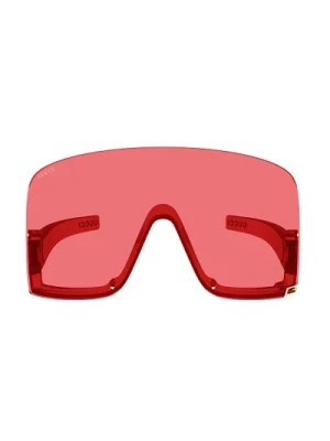 Zdjęcie produktu Czerwone okulary przeciwsłoneczne dla kobiet Gucci
