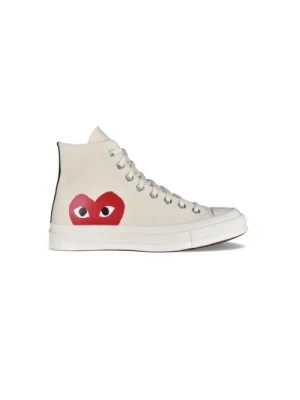 Zdjęcie produktu Czerwone Serce High-Top Sneakers Comme des Garçons
