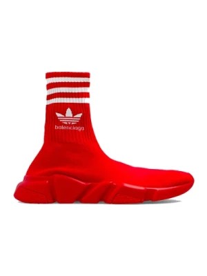 Zdjęcie produktu Czerwone Sneakersy dla Mężczyzn Balenciaga