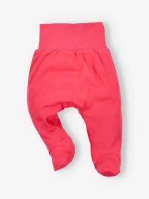 Zdjęcie produktu Czerwony półśpioch niemowlęcy z bawełny organicznej dla dziewczynki NINI