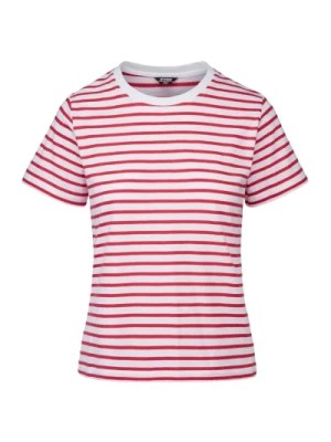 Zdjęcie produktu Czerwony T-shirt w Paski dla Dzieci K-Way