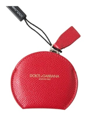Zdjęcie produktu Czerwony Uchwyt na Lusterko do Ręki Dolce & Gabbana
